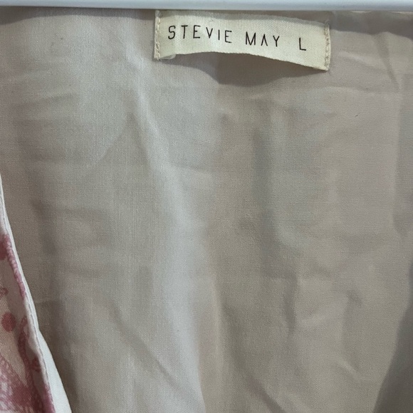 Stevie May Floral Maxi Dress large Colorful Boho Hippie Y2K - Picture 3 of 6